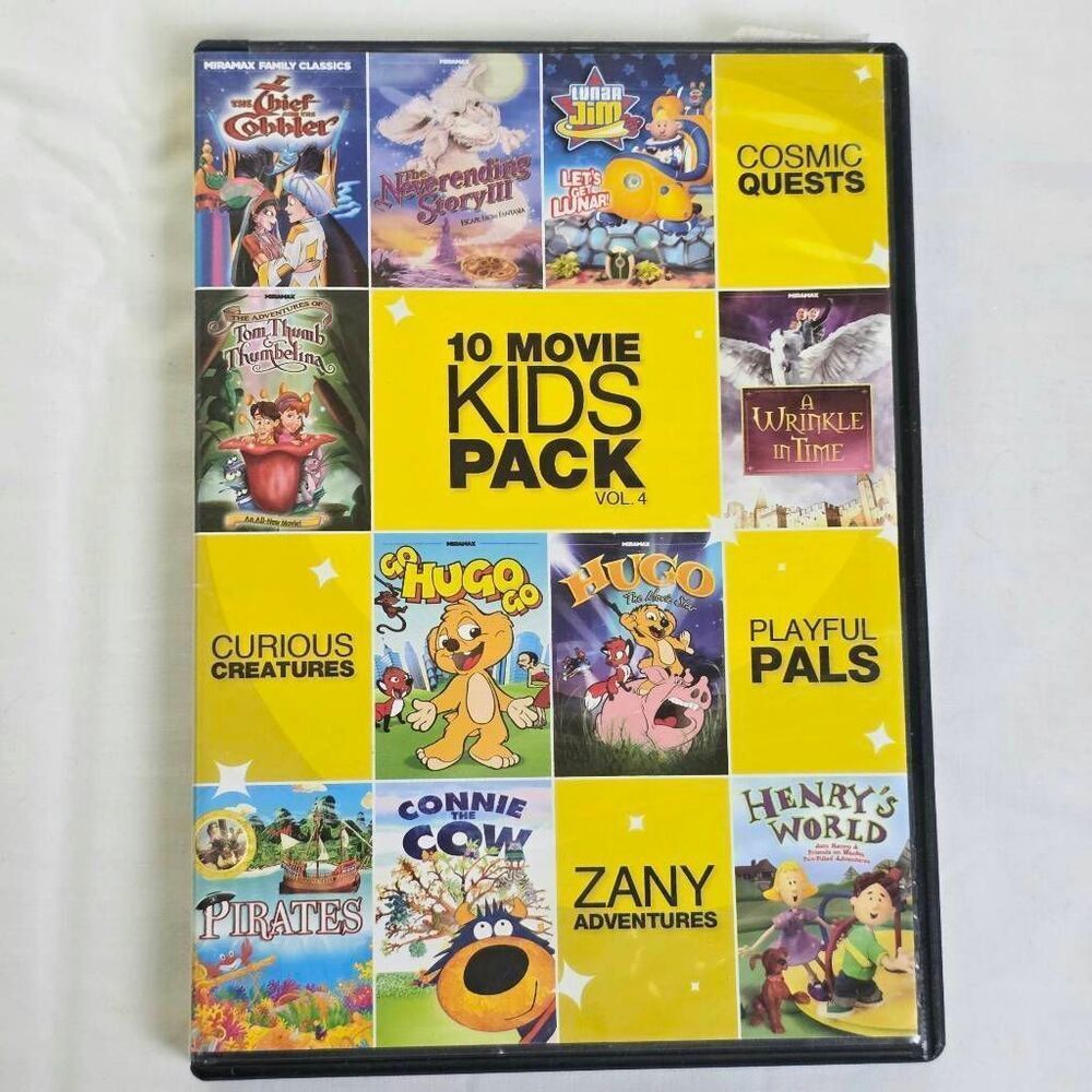 10 Movie Kids Pack Vol. 4 DVD (Family Classics)